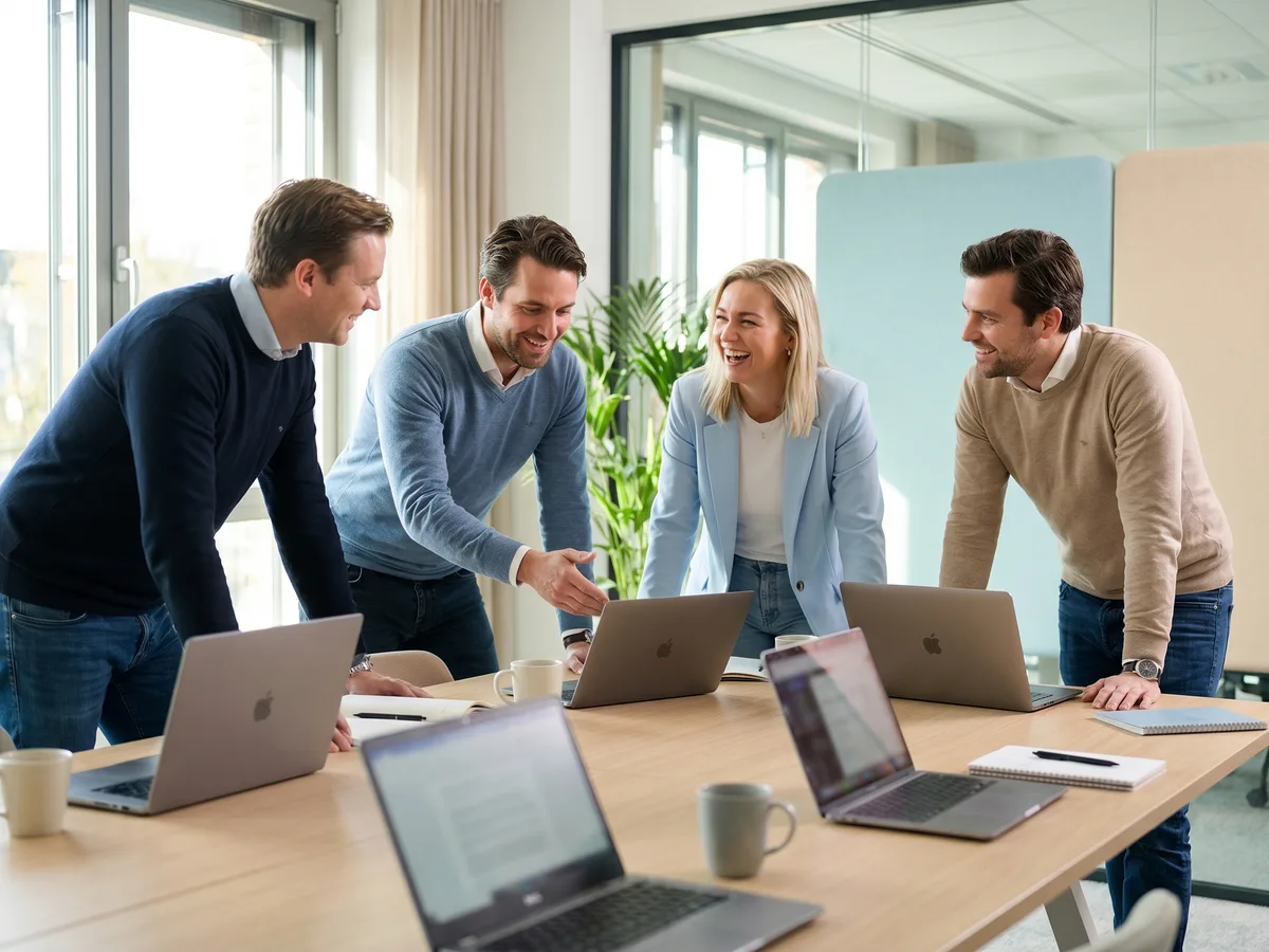 Équipe Teedia échangeant avec une équipe SI cliente